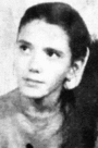 Monica Gabriela Tako, 10 years, wounded in the leg on Decebal Bridge, shot dead in the Timisoara Hospital, December 17, 1989